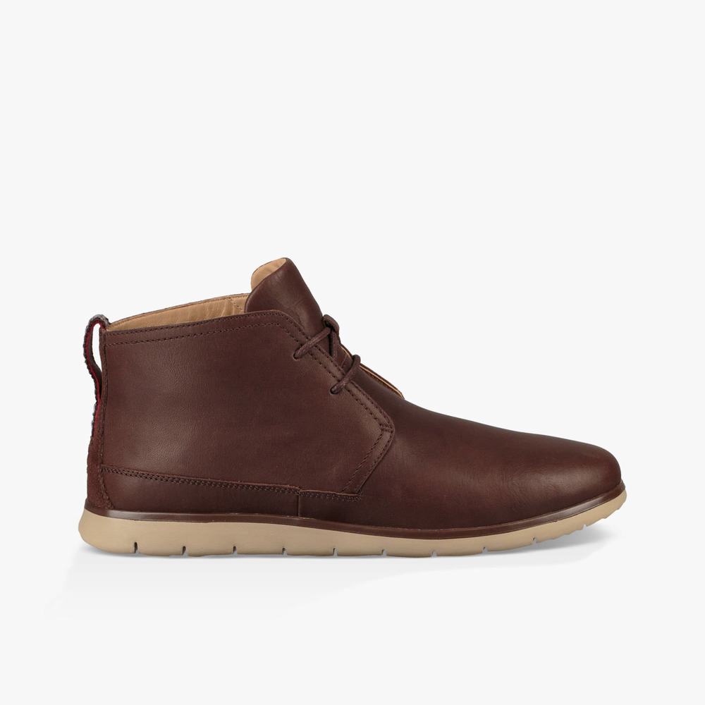 Bottes Classic UGG Freamon Waterproof Chukka Homme Marron Soldes 558GPHRT